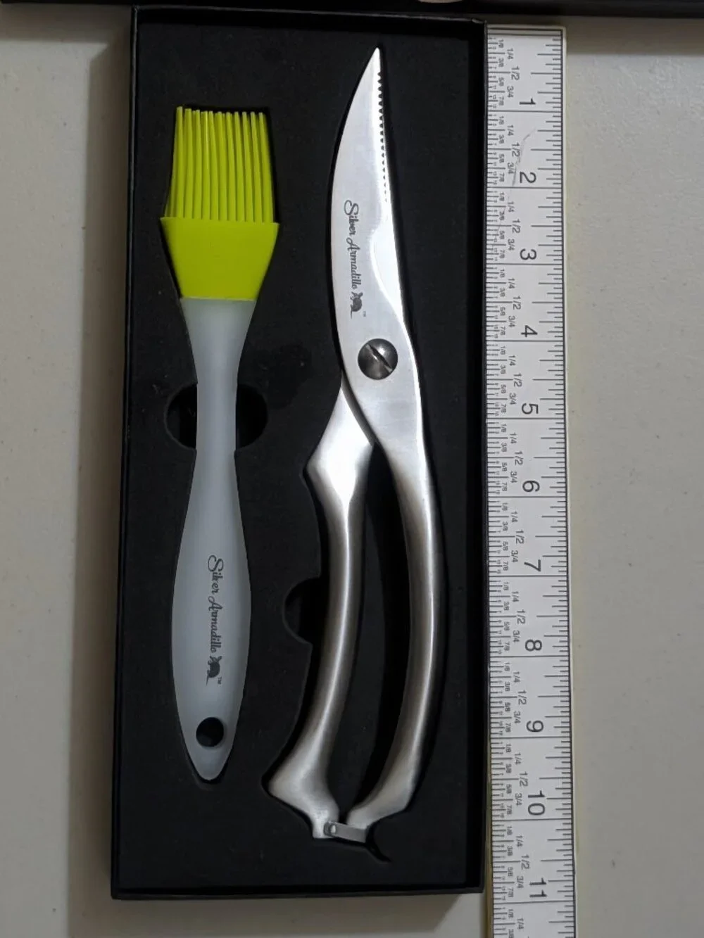 Silver Armadillo Heavy Duty Stainless Steel Poultry Shears